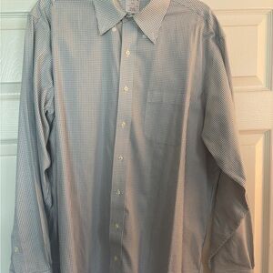 Men's Blue Checkered Shirt
